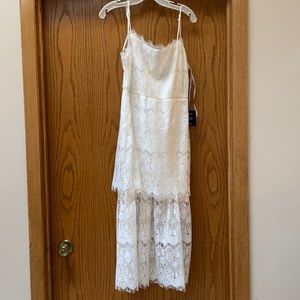 Lulus White Lace Dress